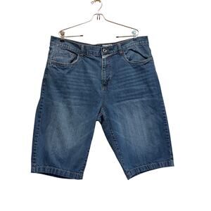 Sean John Hamilton Denim Shorts Men 38 Classic Relaxed Fit 14” Inseam Jeans